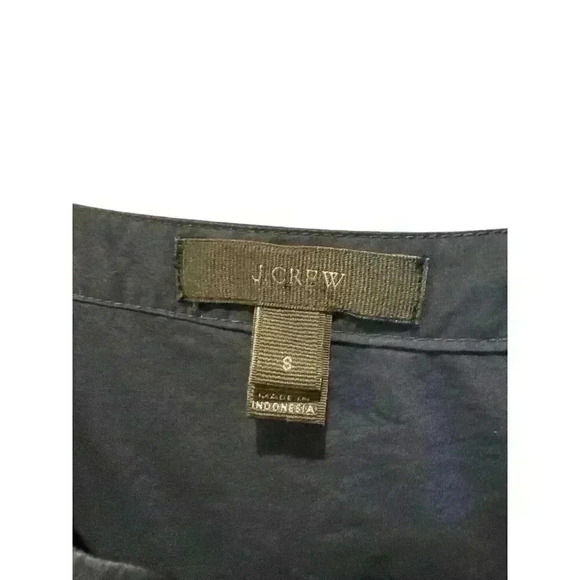 J. Crew Navy with Red Eyelet Embroidery Shift Dress Size S, NWT. - Picture 6 of 9